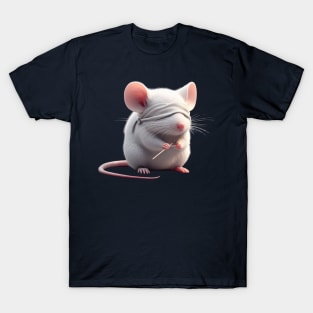 blind white mouse T-Shirt